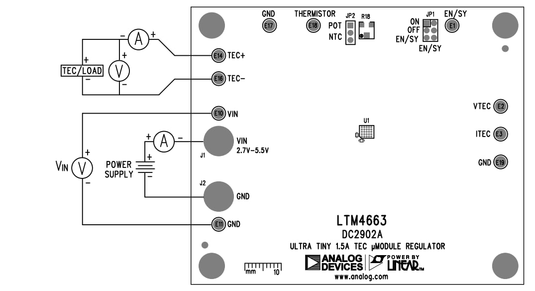 Schematic - Analog Devices Inc. LTM4663 Demo Board (DC2902A)